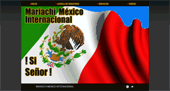 Desktop Screenshot of mariachisisenor.net