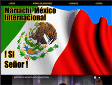 Tablet Screenshot of mariachisisenor.net